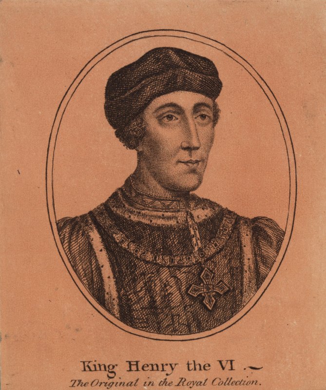 Retrato do rei Henrique VI da Inglaterra de English School