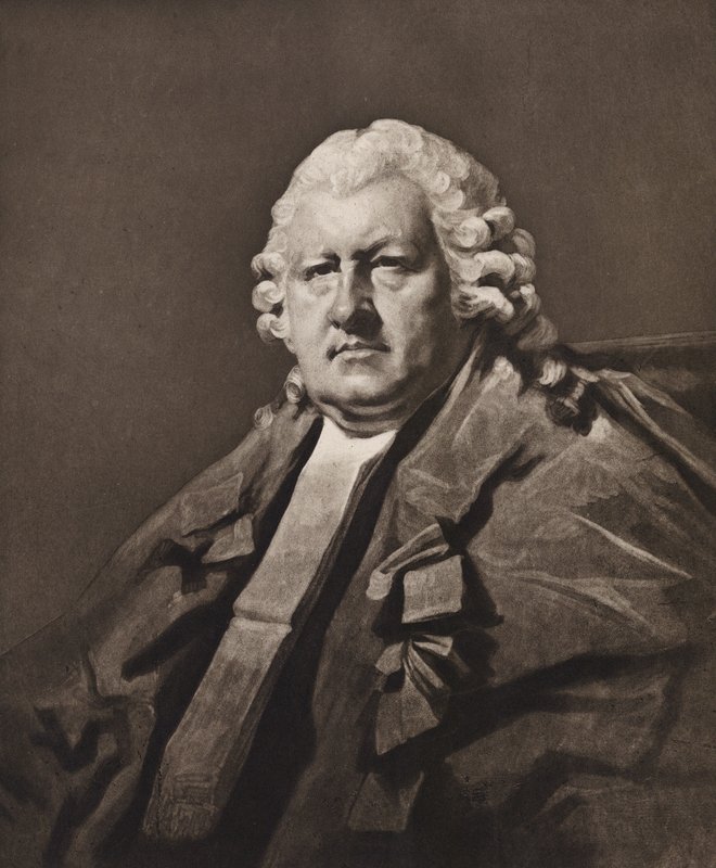 Retrato de Lord Newton, segundo Raeburn (litografia) de English School