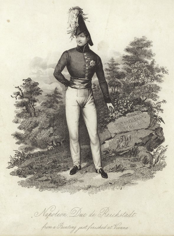 Retrato de Napoleão II de English School