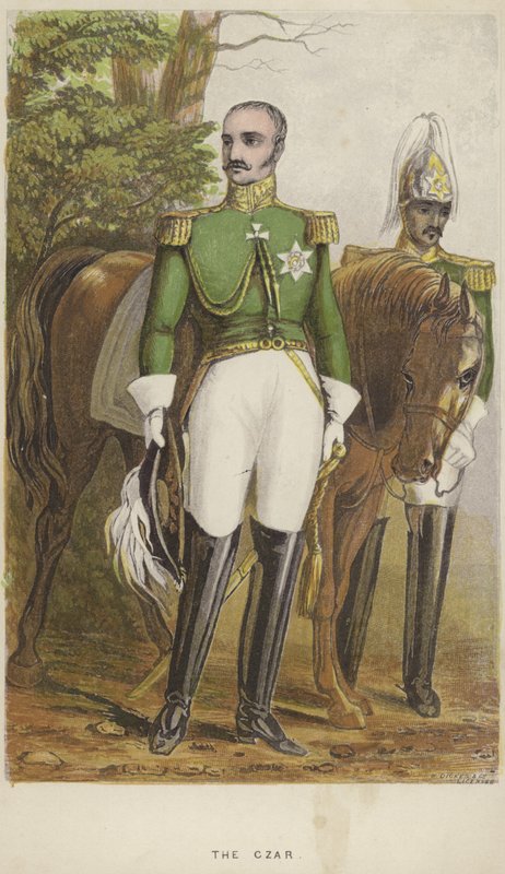 Retrato de Nicolau I da Rússia de English School