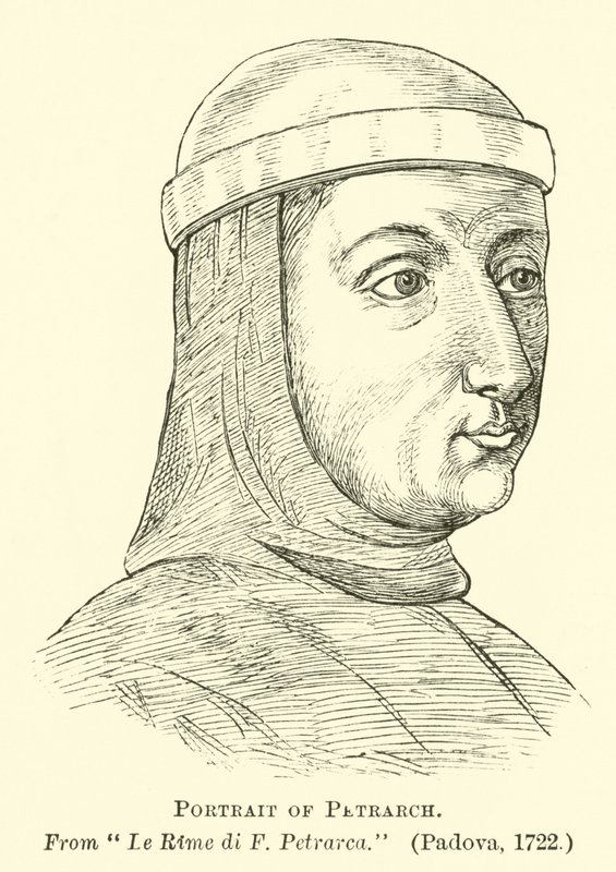 Retrato de petrarca de English School