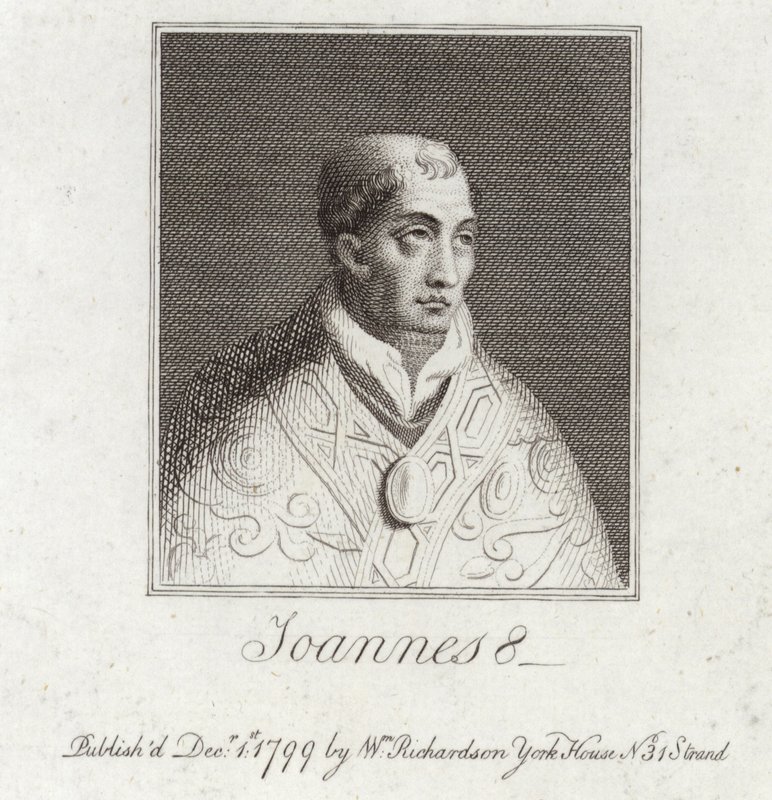 Retrato do Papa João VIII de English School