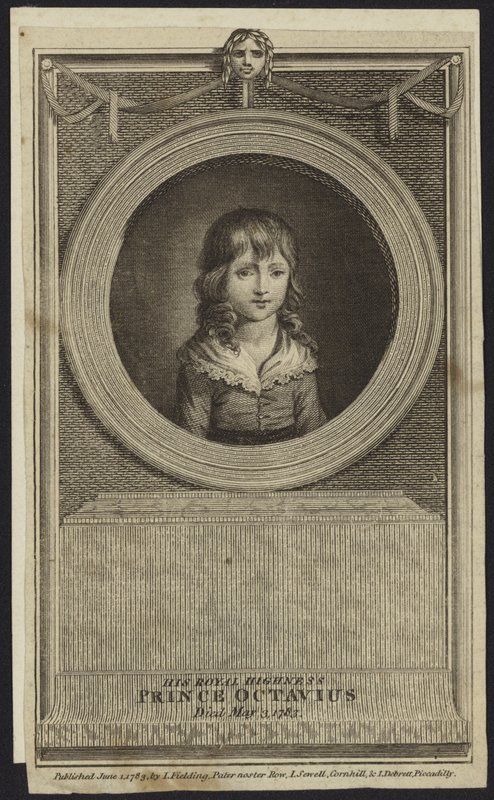 Retrato do príncipe Octave de English School