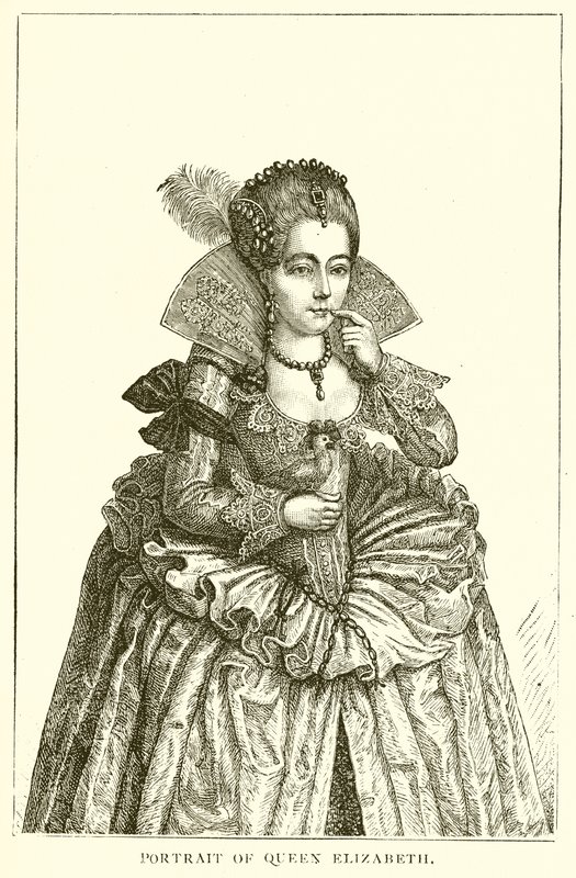 Retrato da rainha elizabeth de English School