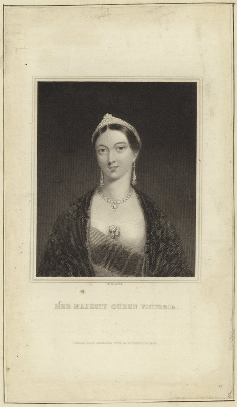 Retrato da rainha victoria de English School
