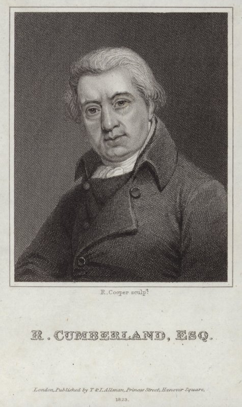 Retrato de Richard Cumberland de English School