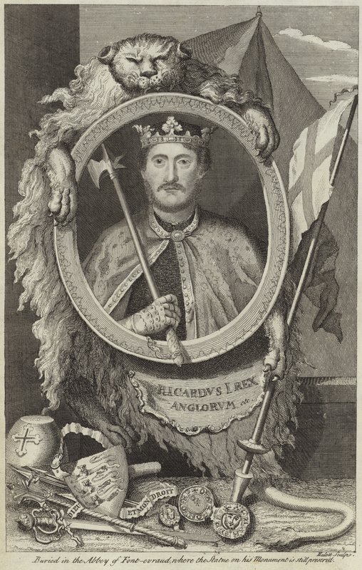 Retrato de Ricardo I da Inglaterra de English School