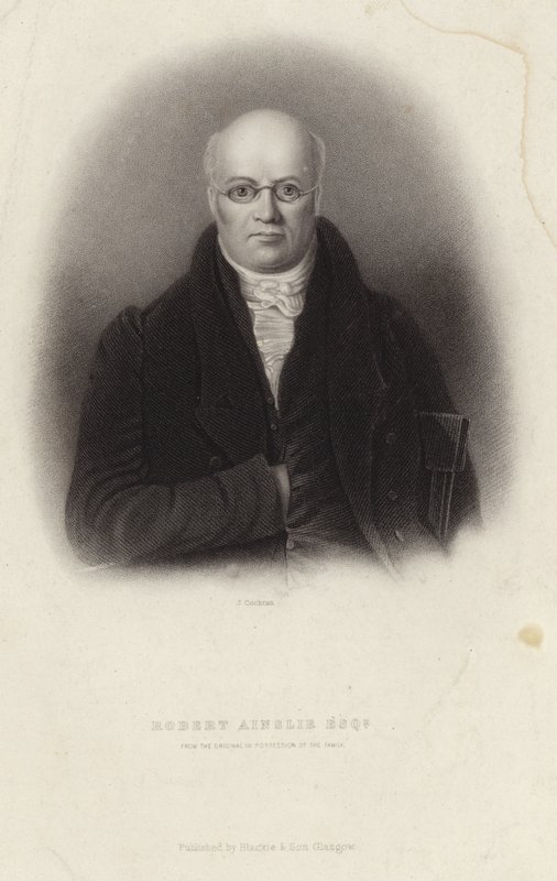 Retrato de Robert Ainslie de English School