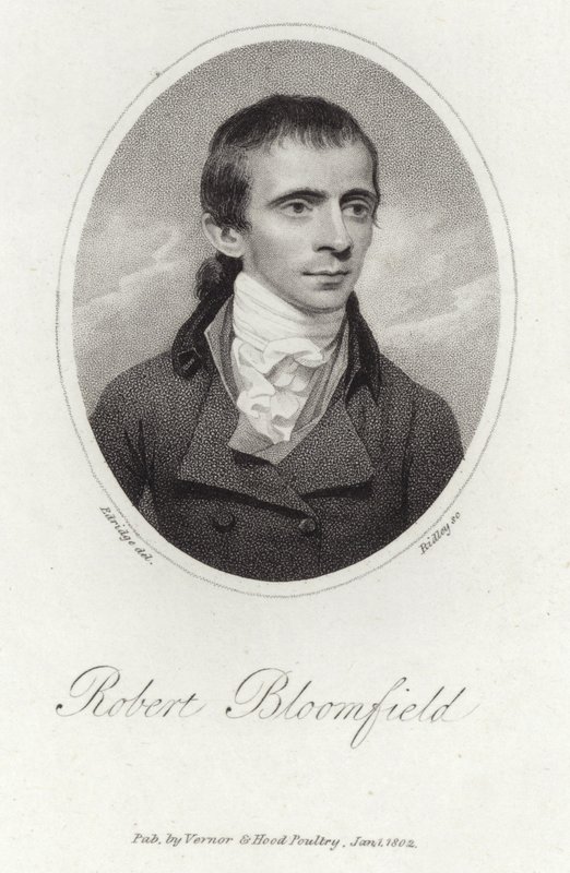 Retrato de Robert Bloomfield de English School