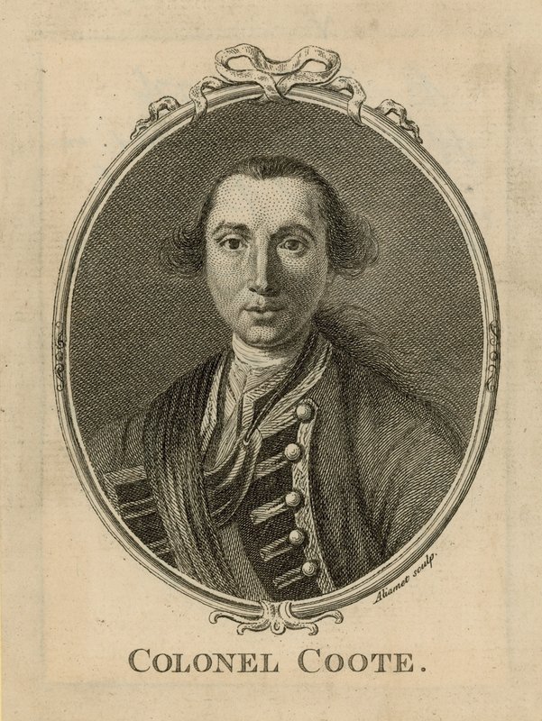 Retrato de Sir Eyre Coote de English School