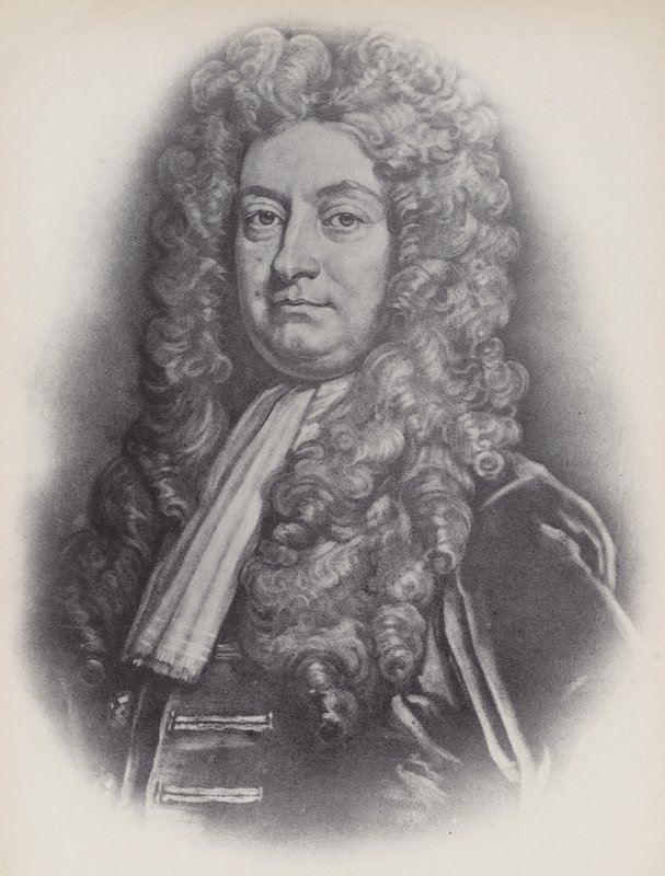 Retrato de Sir Hans Sloane, após a pintura de Kneller (litho) de English School