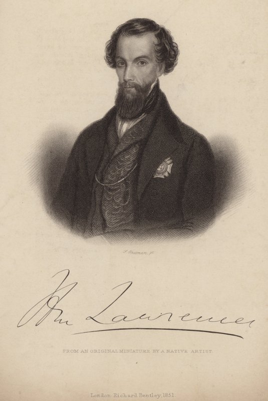 Retrato de Sir Henry Lawrence de English School