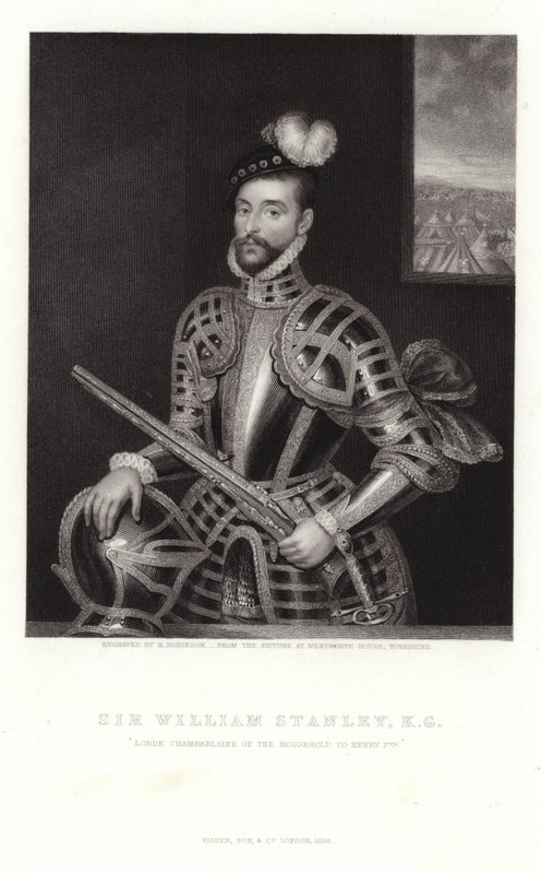 Retrato de senhor william stanley de English School