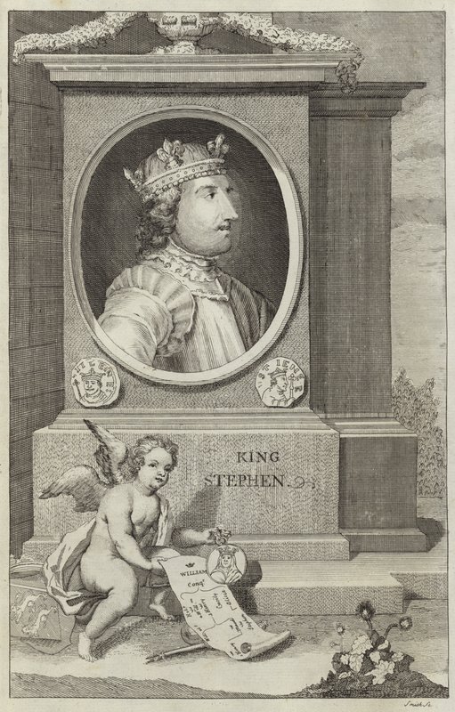 Retrato, de, stephen, de, inglaterra de English School