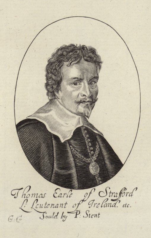Retrato de Thomas Wentworth de English School