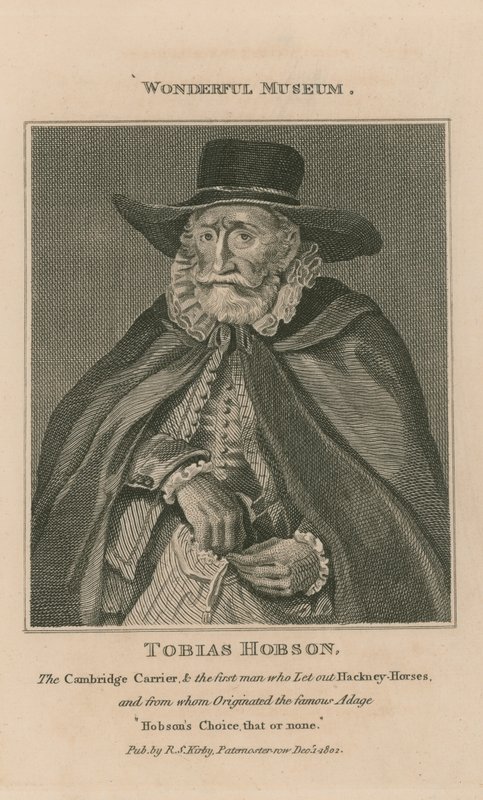Retrato de Tobias Hobson de English School