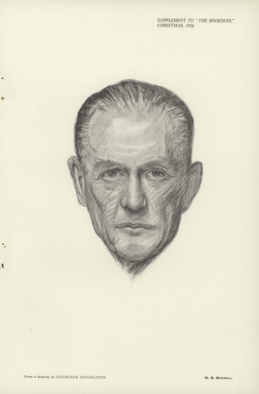Retrato de WB Maxwell de English School