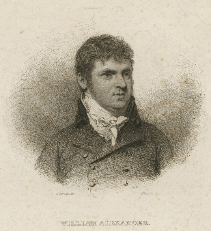 Retrato de William Alexander de English School