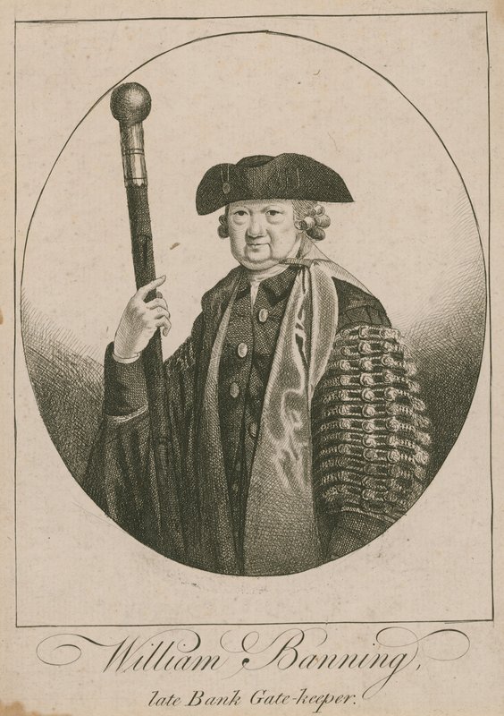 Retrato de William Banning de English School