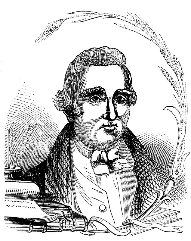 Retrato de William Cobbett (gravura) de English School