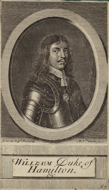 Retrato de William Hamilton, Duque de Hamilton de English School