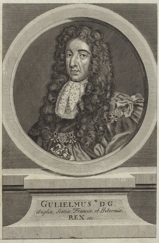 Retrato de william iii da inglaterra de English School