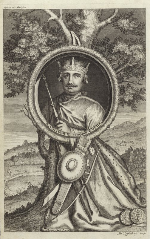 Retrato de william ii da inglaterra de English School