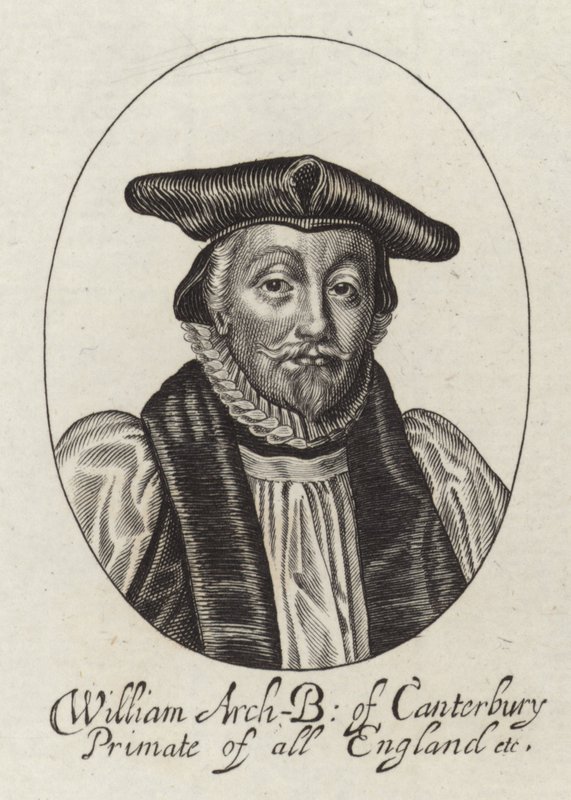 Retrato de William Laud de English School