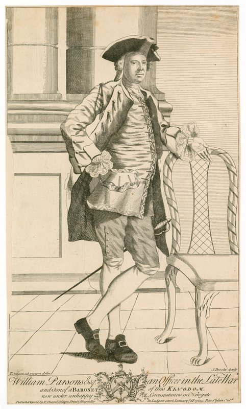 Retrato de William Parsons de English School