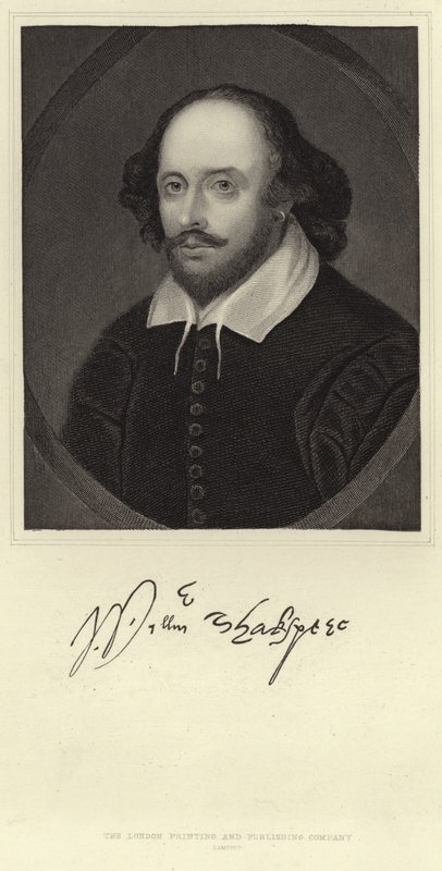 Retrato de William Shakespeare de English School