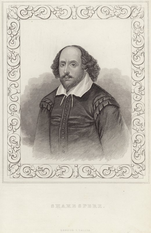 Retrato de William Shakespeare de English School