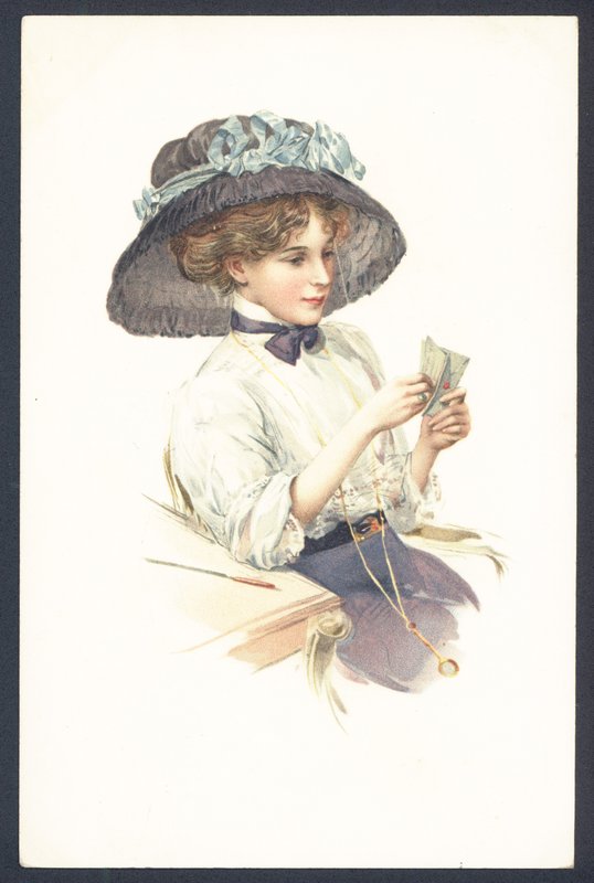 Retrato de uma mulher de English School