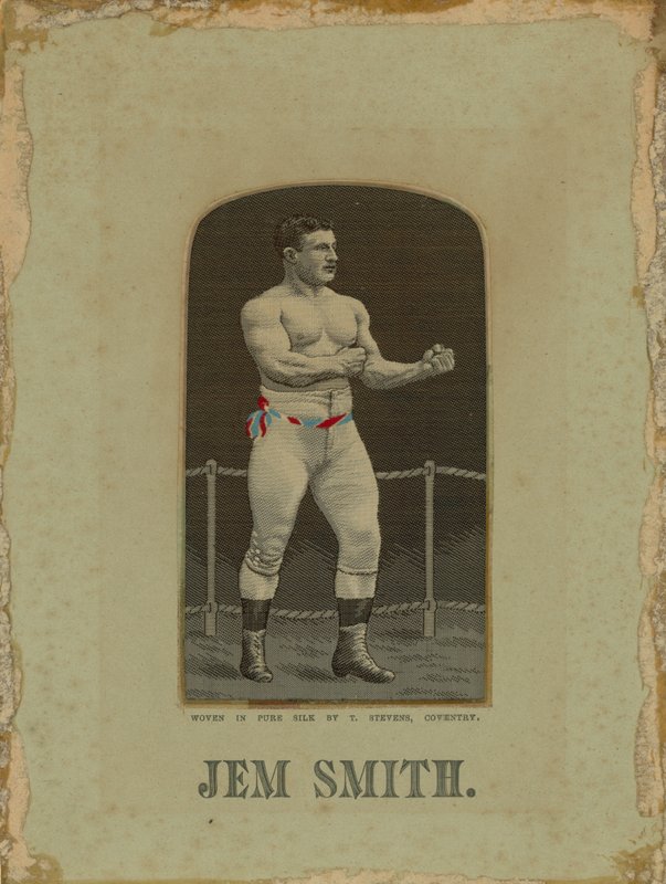 Retrato do boxeador Jem Smith de English School