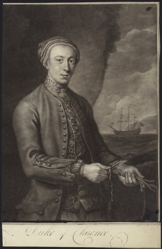 Retrato do duque de clarence de English School