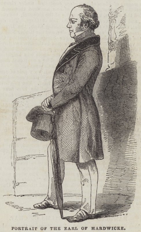 Retrato do Conde de Hardwicke de English School