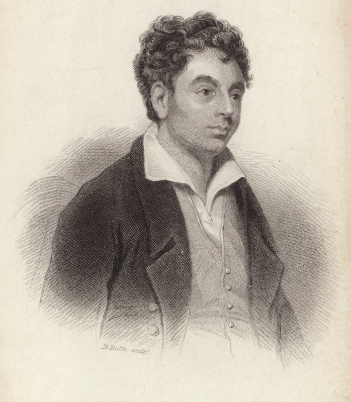 Retrato do poeta Robert Southey de English School
