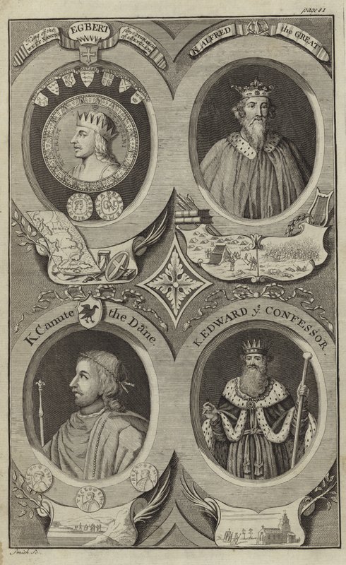 Retratos dos reis da Inglaterra de English School