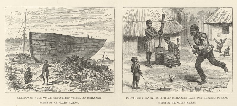 África Oriental Portuguesa (gravura) de English School