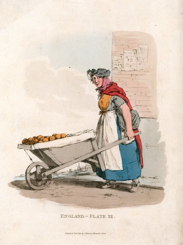 Vendedor de batata de English School