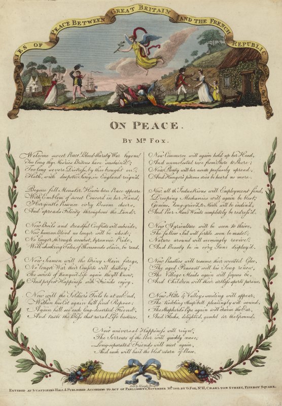 Preliminares de paz entre a Grã-Bretanha e a República Francesa de English School