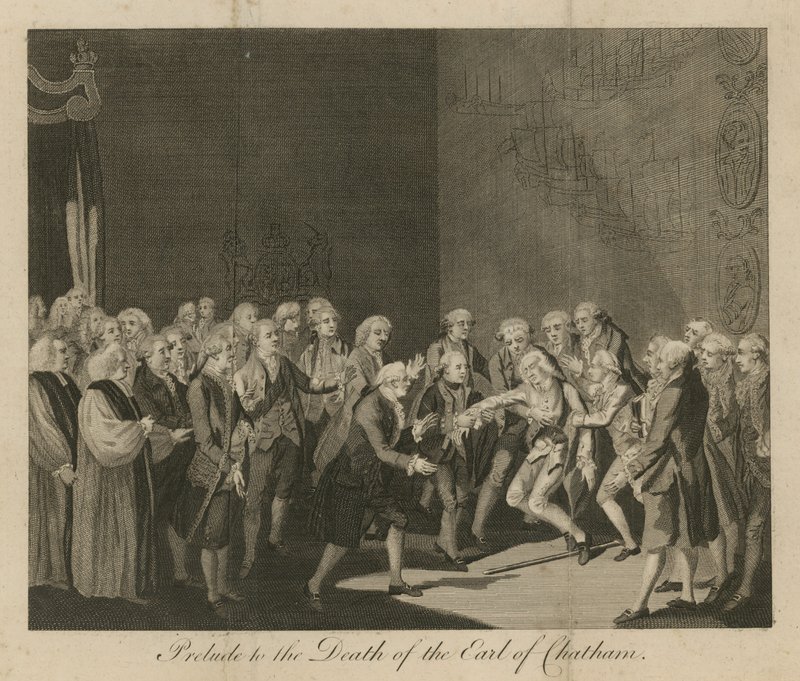 Prelúdio para a morte do conde de Chatham de English School