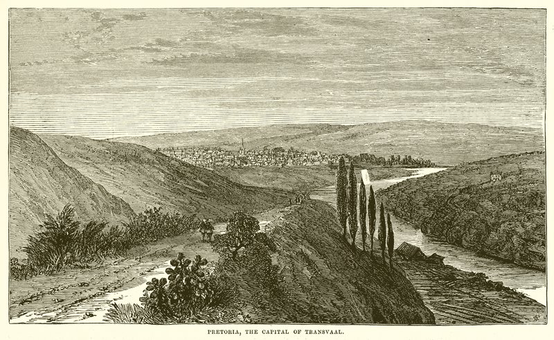 Pretória, a capital do Transvaal de English School