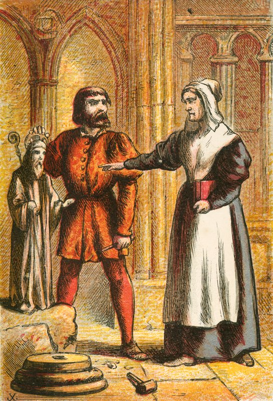 A esposa do sacerdote e o pedreiro de English School