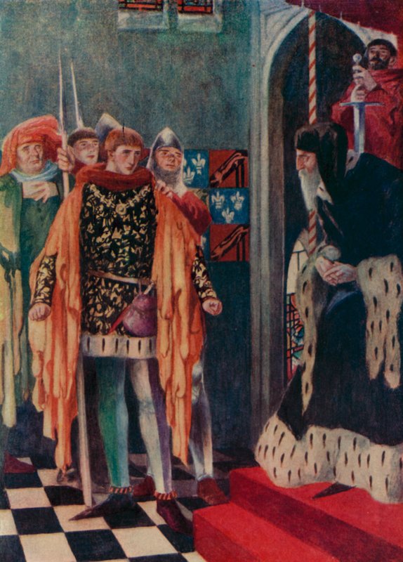Príncipe Henry e Juiz Gascoigne de English School