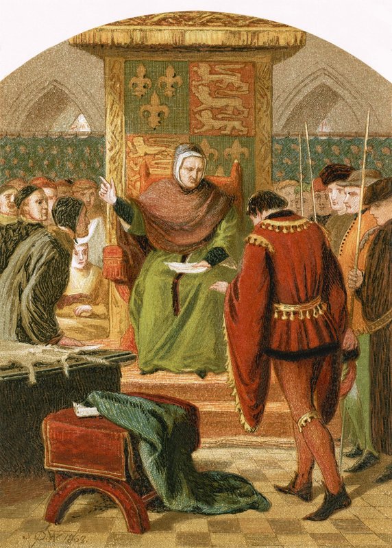 Príncipe Henrique antes do juiz Gascoigne de English School