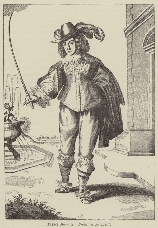 Príncipe Maurice (gravura) de English School