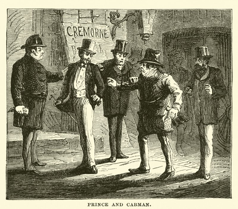 Príncipe e cocheiro de English School