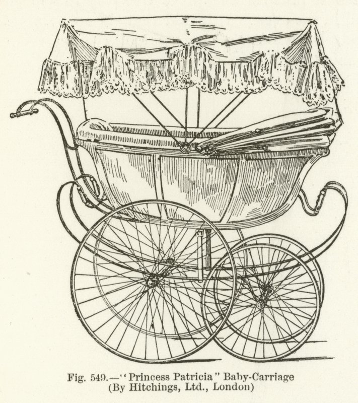 Princesa Patricia Baby-Carriage, por Hitchings, Londres de English School