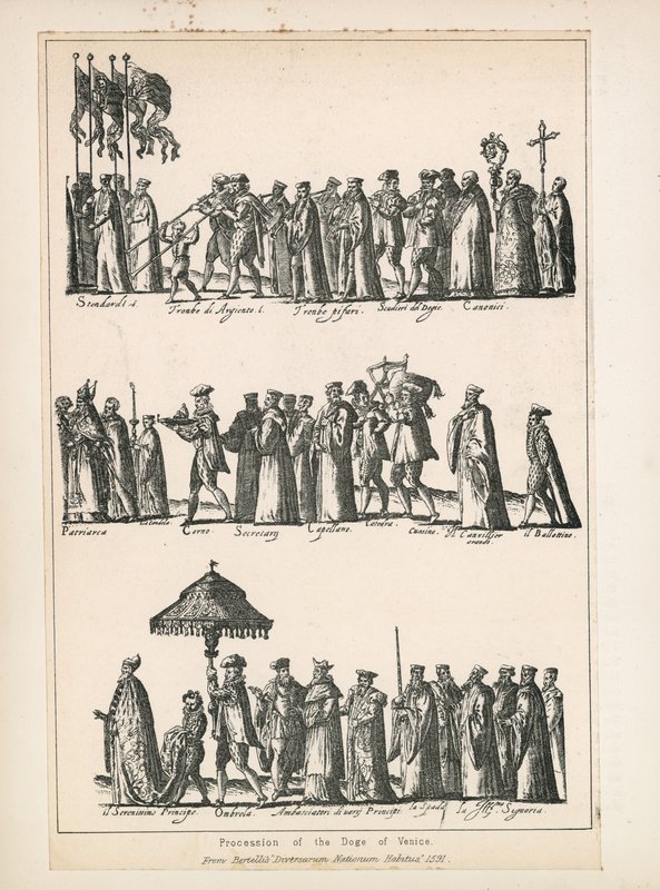 Procissão do Doge de Veneza de English School