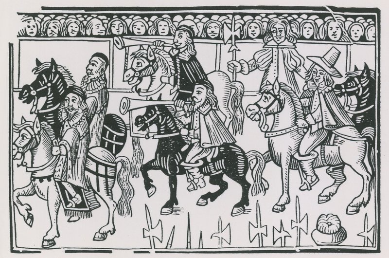 Procissão a cavalo de English School
